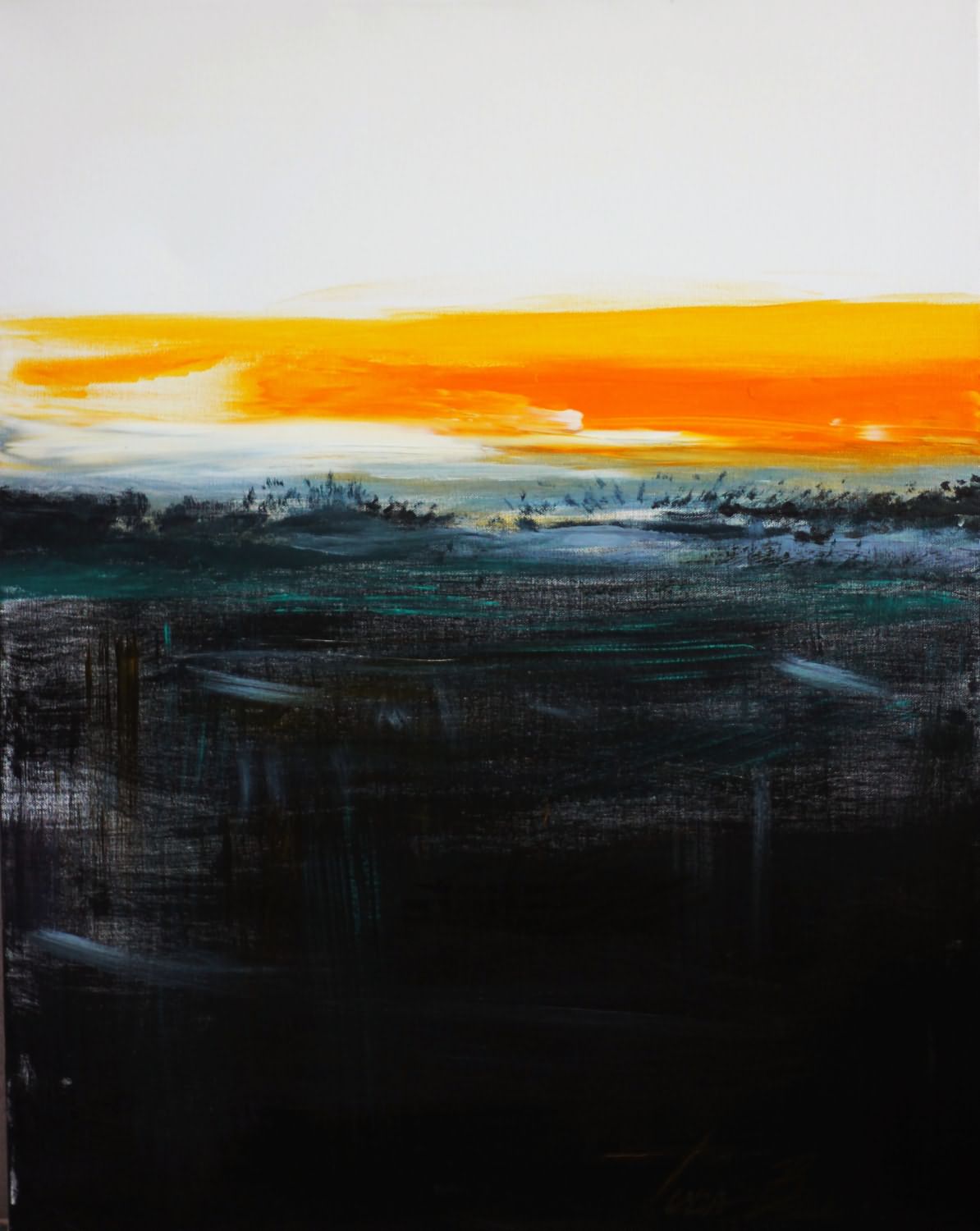 Dark Necessities,  oil on canvas, 70x50cm, 2019